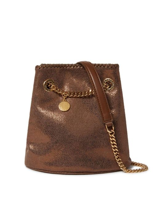 Stella McCartney Bucket-Tas Van Imitatieleer in het Brown