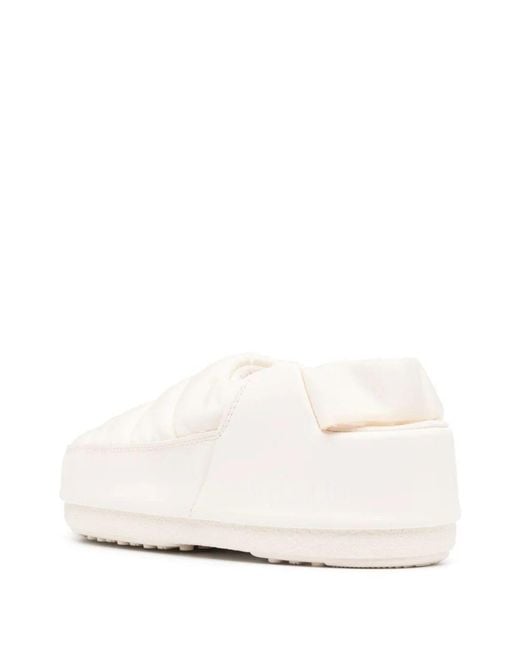 Moon Boot White Mb Sandal Band Nylon