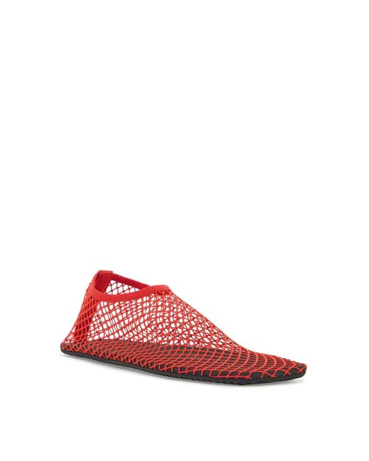 Mesh Ballet Flats para mujeres Christopher Esber de color Red
