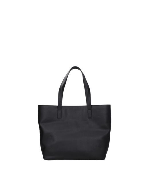 Versace Jeans Black Couture Shoulder Bags Polyurethane