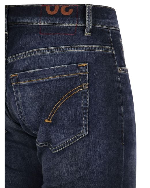 Dondup Blue George Five Pocket Jeans for men