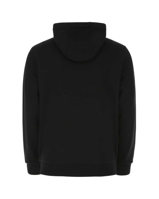 Burberry Black Cotton Sweatshirt for men