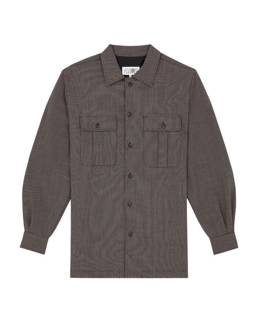 MM6 by Maison Margiela Gray Mini Dress