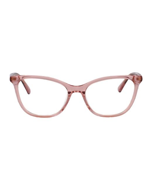 Longchamp Brown Acetate Glasses
