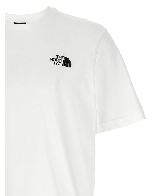 The North Face Das North Face Logo T -Shirt in White für Herren