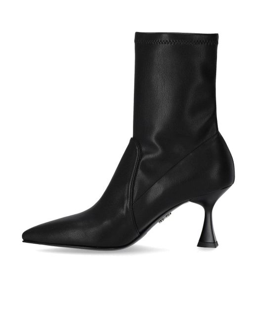 Sergio Levantesi Black Janet Heeled Ankle Boot