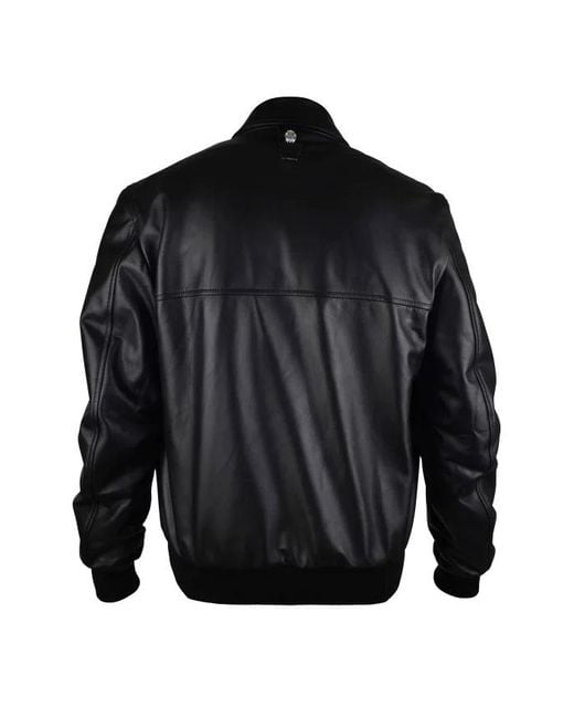 Billionaire Black Leather Jacket