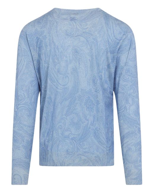 Etro Blue Maglia