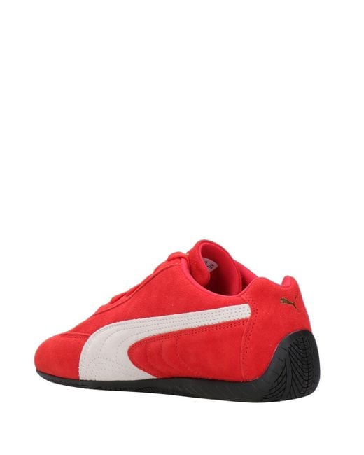 PUMA Sneakers Rood+wit in het Red voor heren
