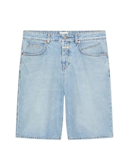 Closed Blue Denim Cotton Shorts