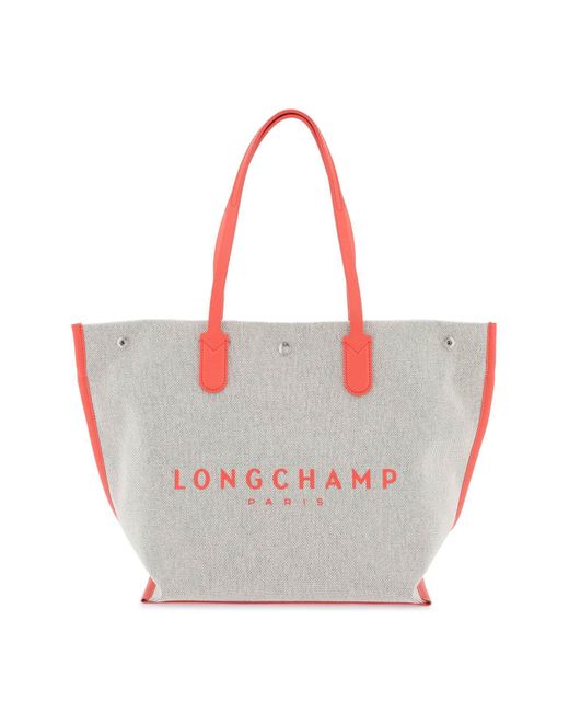 Longchamp Roseau L Tote Bag in het Multicolor