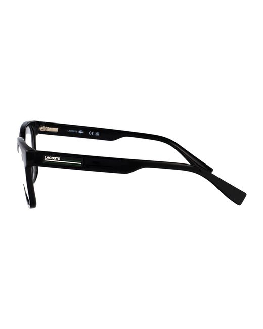 Lacoste Black Acetate Glasses for men