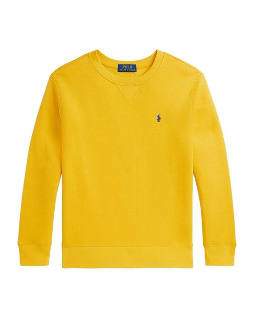 Polo Ralph Lauren Yellow Jersey With Logo