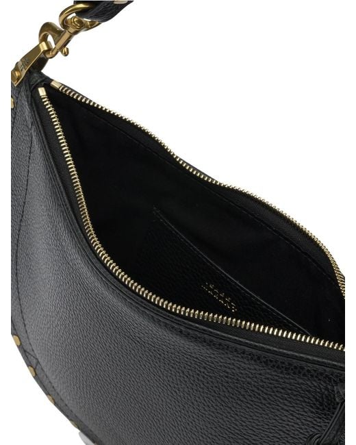 Isabel Marant Oskan Soft Zip Shoulder Bags Black
