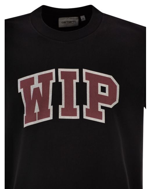 Carhartt Black T Shirt With Graphic Print