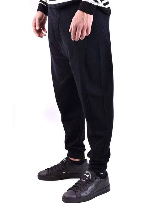 Isabel Benenato Blue Trousers for men