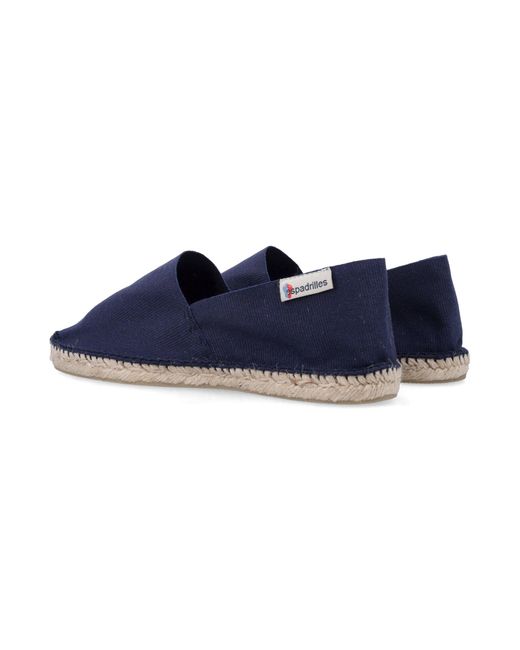 Chaussures Plates Espadrilles en coloris Blue