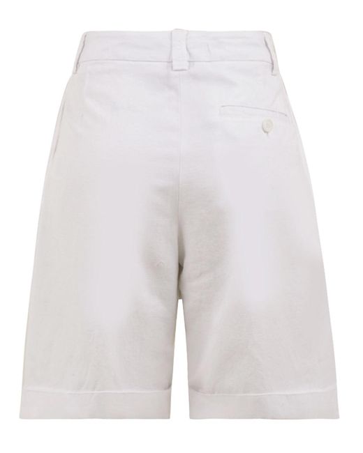 Aspesi White Shorts