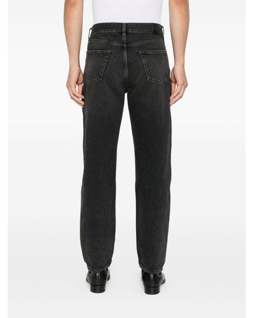 Saint Laurent Gray Denim Cotton Jeans for men