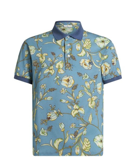 Etro T Shirts En Polos in het Blue voor heren