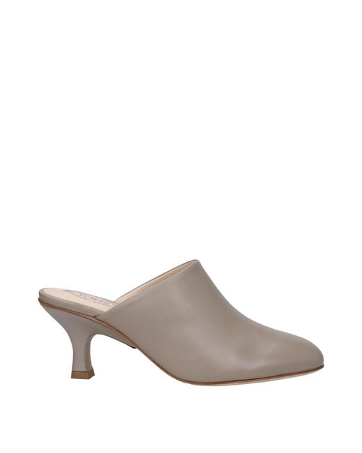 Tod's Gray Sandals Leather/Dust