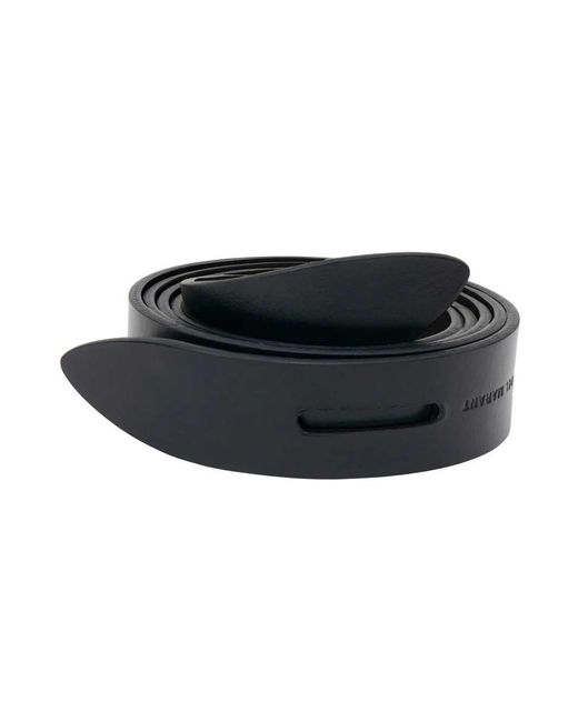 Isabel Marant Black Lecce Leather Belt