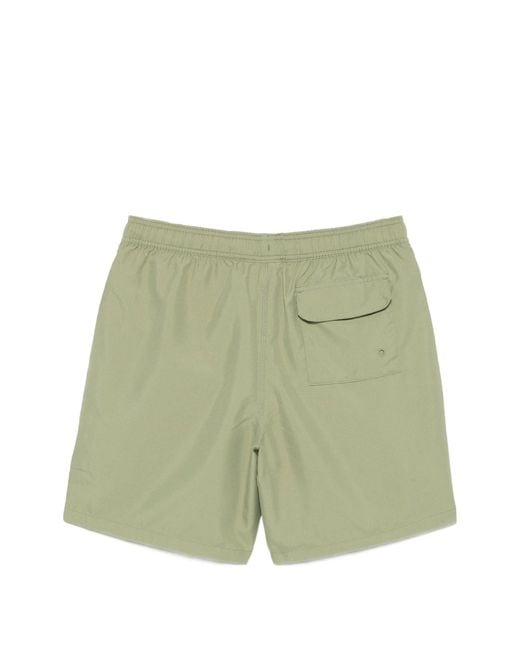 Barbour Green "Staple Logo 7" Swim Short"