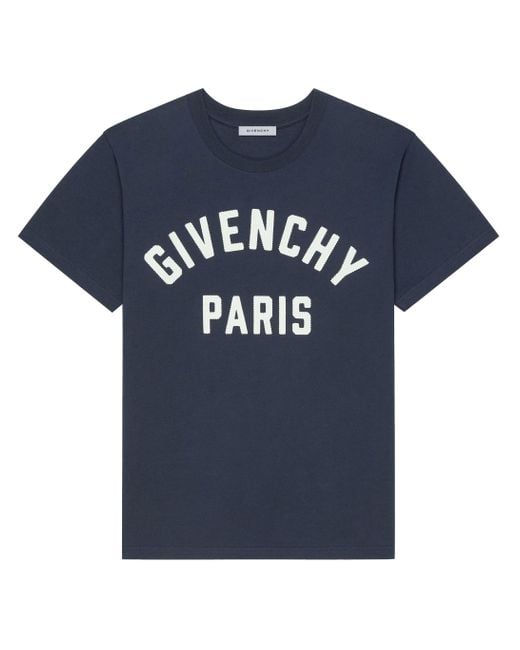 Givenchy Blue Regular Fit Tshirt for men
