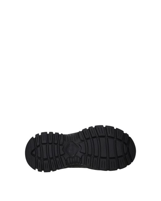 Couture Mujers Zapatillas Tela Negro/Oro Versace Jeans de color Black