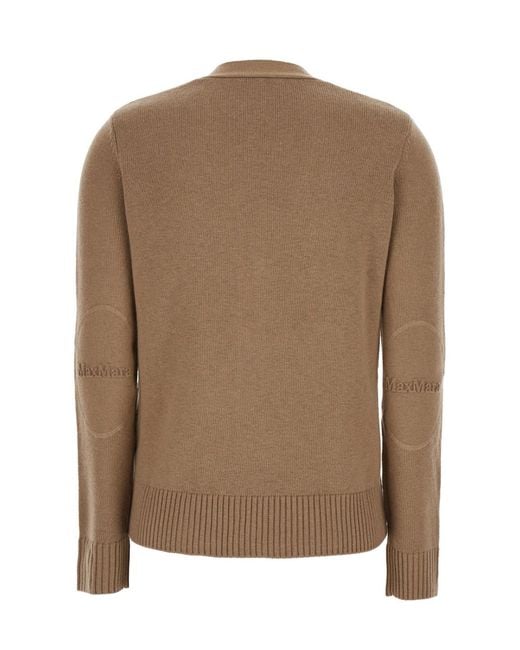 Max Mara Brown Pullover Kamel