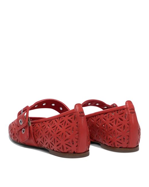 Halmanera Ballerinas in het Red