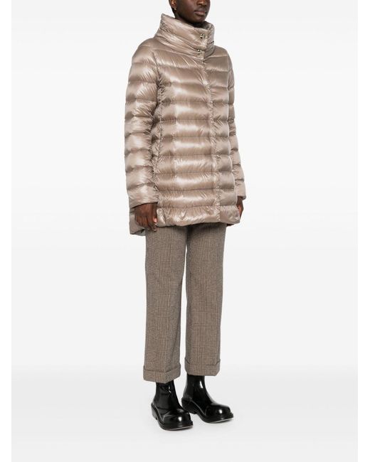 Herno Natural Ameli Midi Down Jacket
