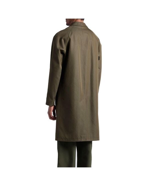 Herno Brown Cotton Coat for men