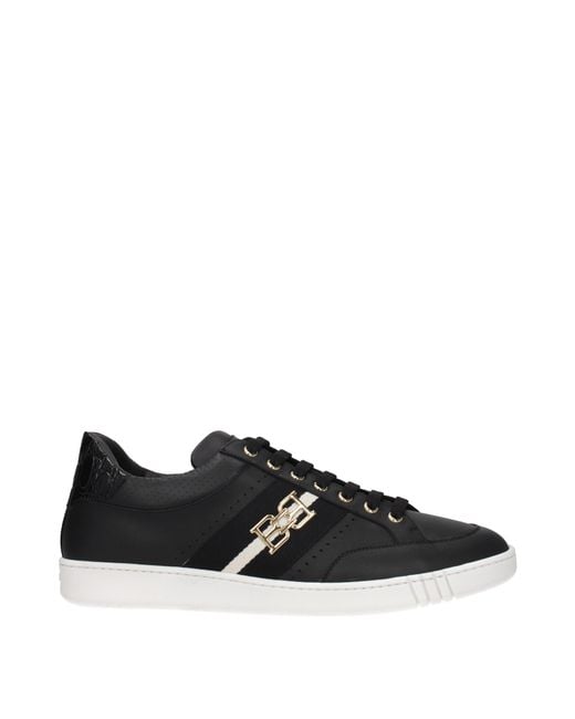 Bally Black Sneakers Winton Uomo Pelle Nero for men