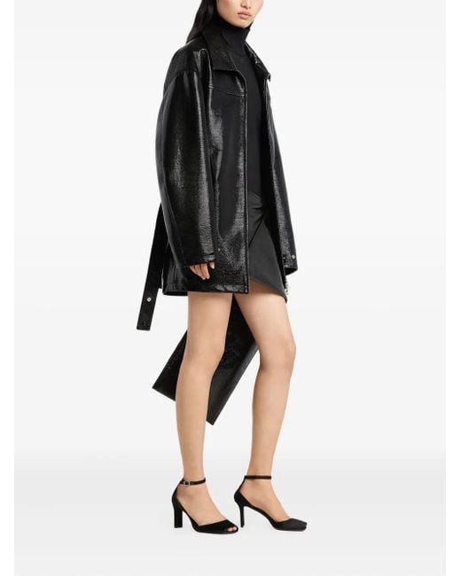 Courreges Oversized Jack in het Black