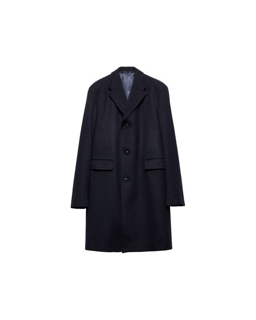 Prada Wollen Jas in het Blue voor heren