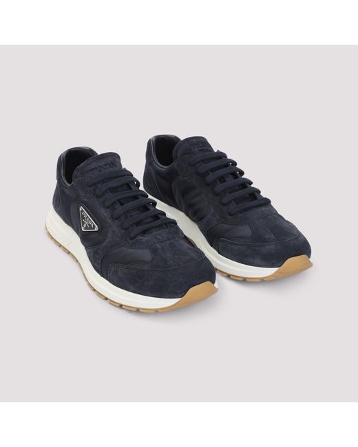 Prada Blue Prax Sneakers