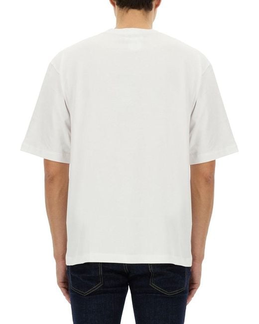 DSquared² White "Icon New Generation" T Shirt