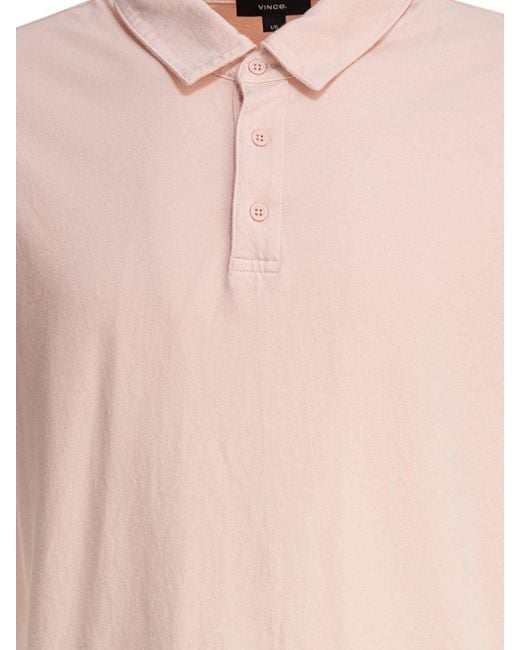 Polo Vince de color Pink