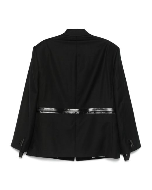 Helmut Lang Black Zip Driver Blzr.Natu