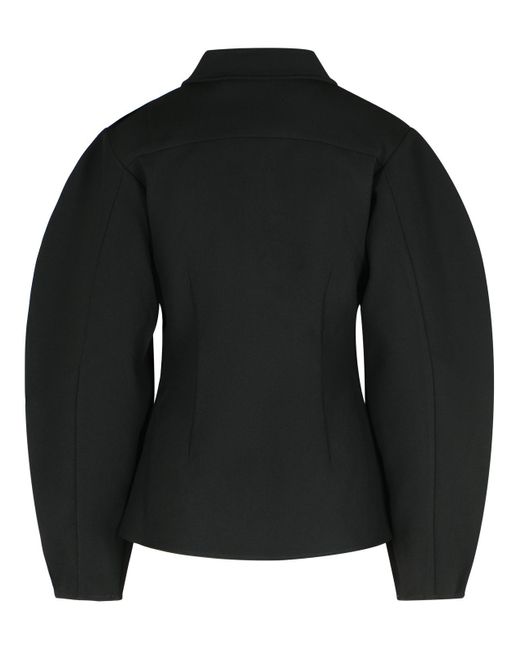 ROTATE BIRGER CHRISTENSEN Roteer Zwart Polyester Shirt in het Black