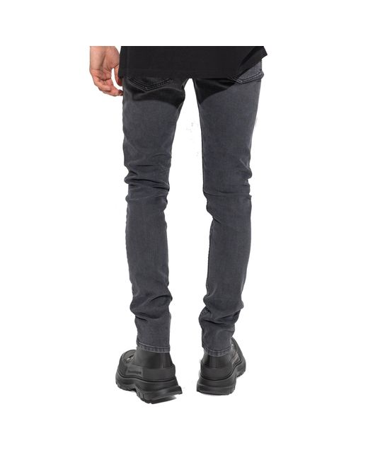 Jeans de McQueen de hombre de color Blue