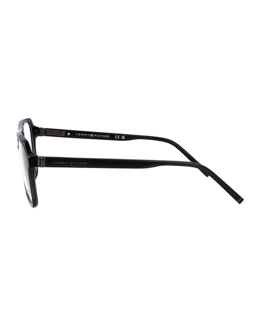 Tommy Hilfiger Black Acetate Glasses