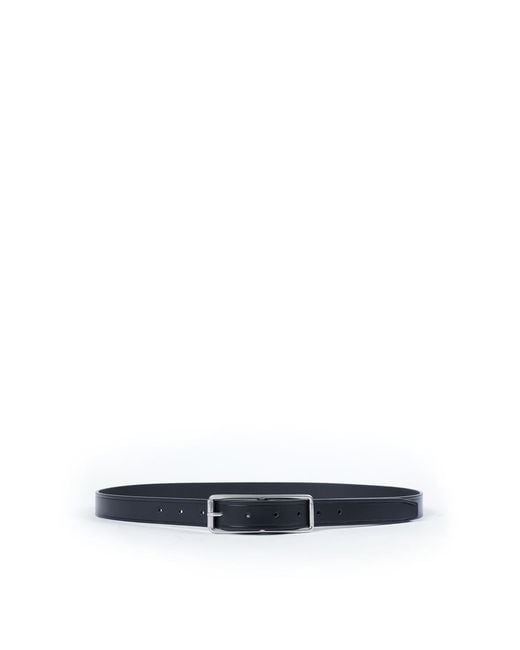 Ann Demeulemeester White Randy 2,5 Cm Belt