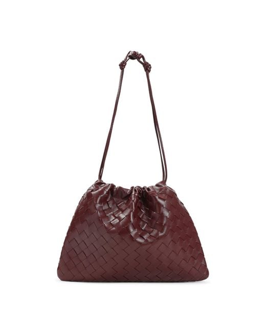 Bottega Veneta Purple Mini Handbag Pouch