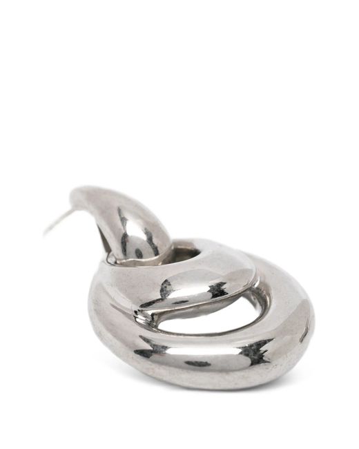 Panconesi Metallic Blow Up Drop Earrings