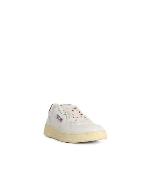 Autry White Lear Medalist Sneakers for men