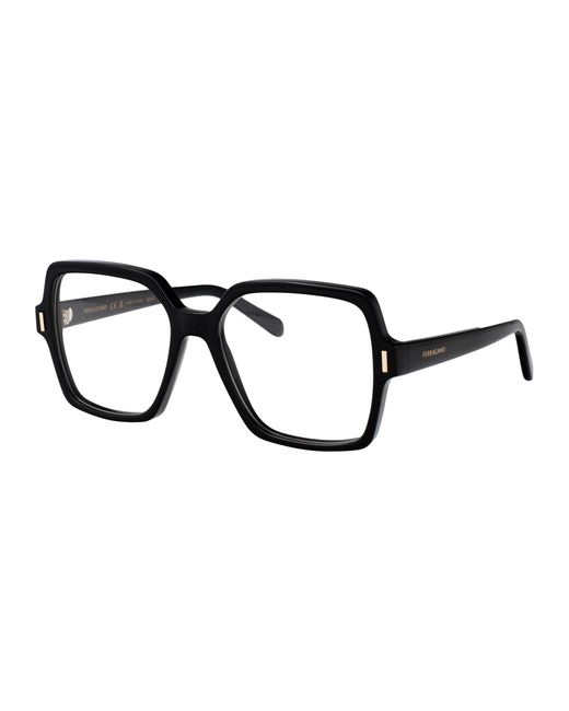 Ferragamo Black Squared Optical Sf3031 001
