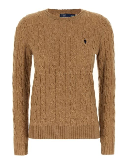 Suéter 'Julianna' Polo Ralph Lauren de color Brown