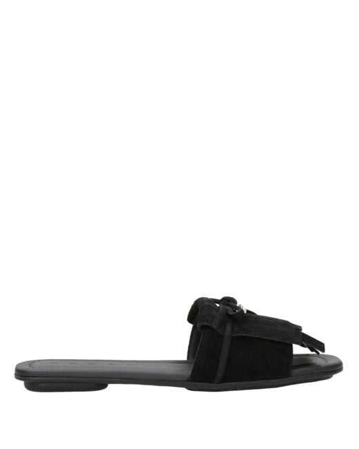 Hogan Black Sandals